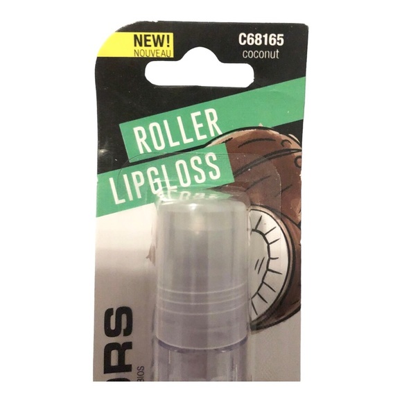 3 glossy shiny nourishing hydrating‎ flavored roller lipgloss grape mint coconut - Picture 5 of 9